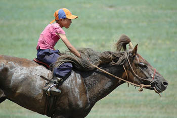 F&ecirc;te de Naadam en Mongolie - courses de chevaux, lutte mongole, tir &agrave; l'arc, &agrave; Oulan Bator et en Province - Randocheval Mongolie / Absolu Voyages