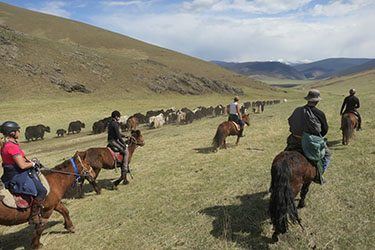 Rando Cheval Mongolie - Voyage, trekking et randonnée