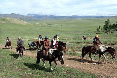 Rando Cheval Mongolie - Voyage, trekking et randonnée