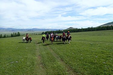 Rando Cheval Mongolie - Voyage, trekking et randonnée