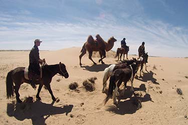 Rando Cheval Mongolie - Voyage, trekking et randonnée