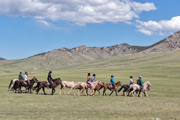 Rando Cheval Mongolie - Voyage, trekking et randonnée