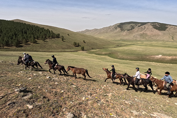 Rando Cheval Mongolie - Voyage, trekking et randonnée